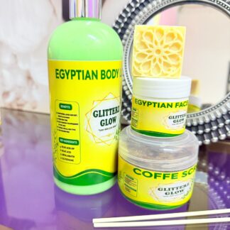 500ml Combo Egyptian lotion with Coffee scrub